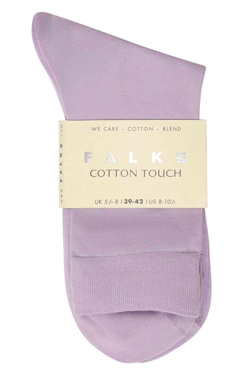 Женские носки FALKE сиреневого цвета, арт. 47105 | Фото 1 (Материал внешний: Синтетический материал, Хлопок)