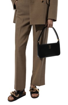 Женские кожаные сандалии JW ANDERSON черного цвета, арт. ANW38004A/12140 | Фото 3 (Подошва: Платформа; Региональные ограничения белый список (Axapta Mercury): Не проставлено; Материал внутренний: Натуральная кожа; Материал сплава: Проставлено; Нос: Не проставлено; Драгоценные камни: Проставлено)
