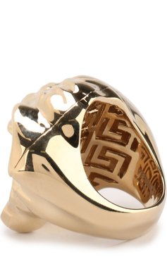 Женское кольцо medusa VERSACE золотого цвета, арт. DG5E530/DJMT | Фото 2 (Статус проверки: Проверено, Проверена категория; Материал: Металл)