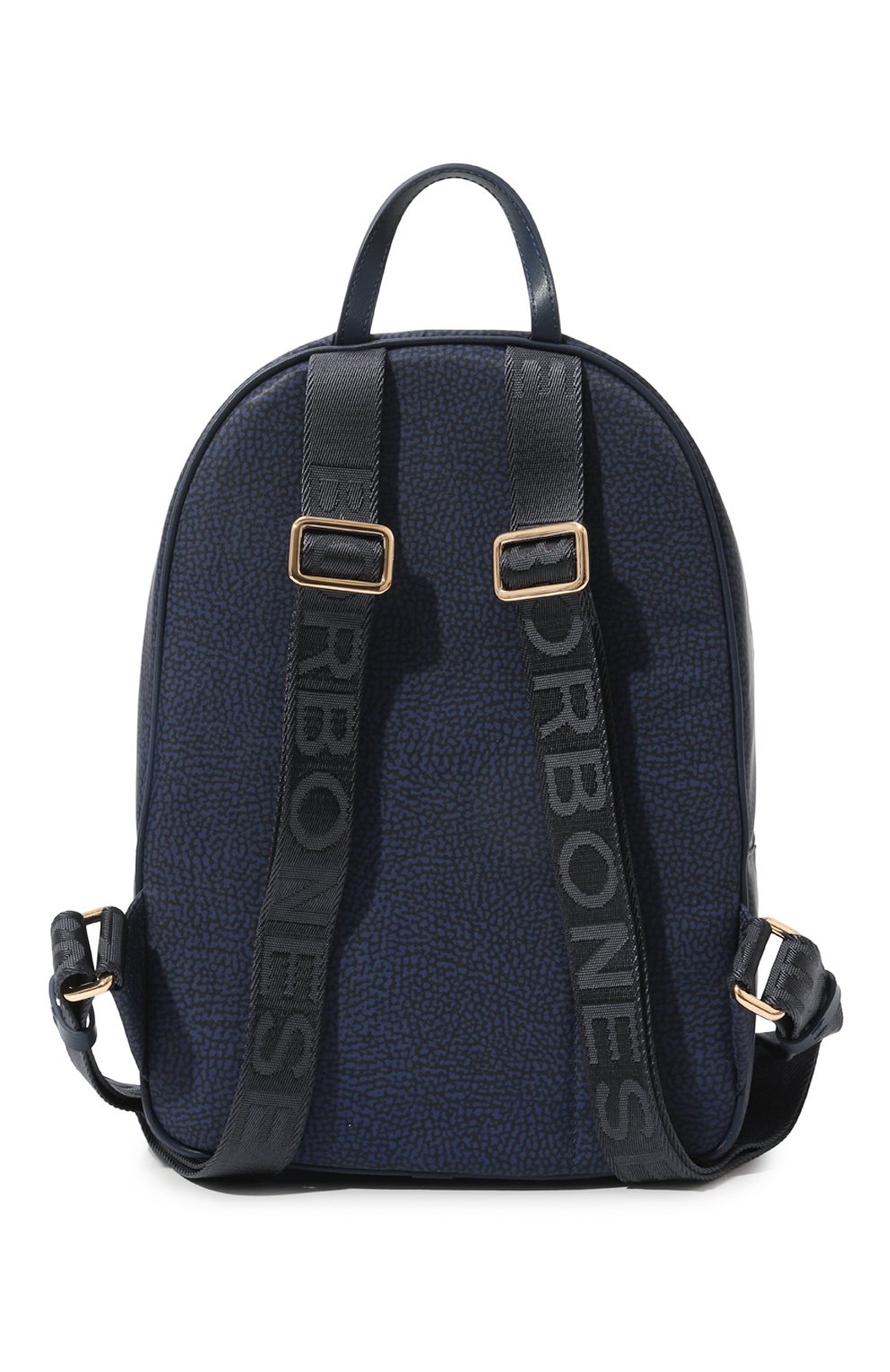 Женский рюкзак portrait medium BORBONESE синего цвета, арт. 933028 | Фото 6 (Материал: Текстиль; Стили: Кэжуэл)