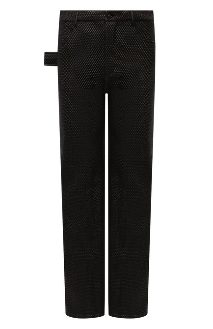 Мужские кожаные брюки BOTTEGA VENETA темно-коричневого цвета по цене 742000 руб., арт. 660040/V0RX0 | Фото 1