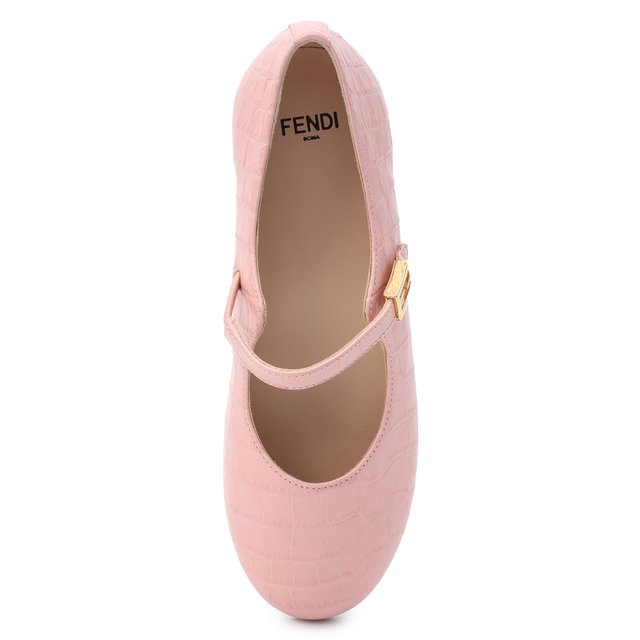 Кожаные туфли Fendi JFR321/TC3/27-31 Фото 4