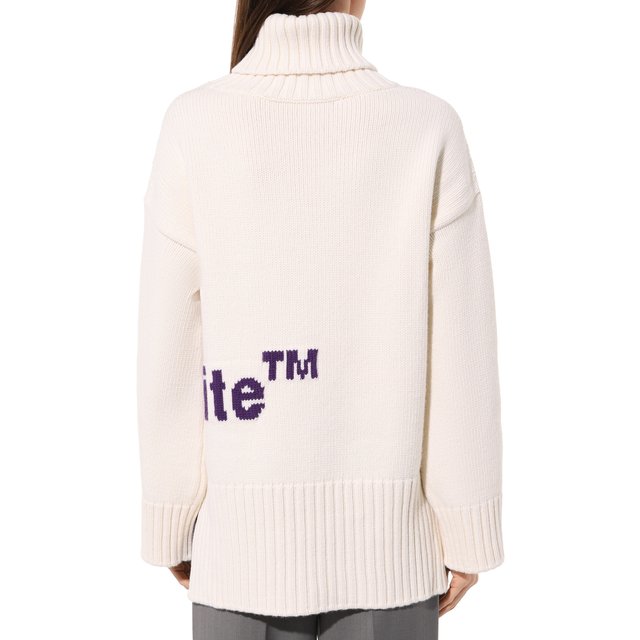 фото Шерстяной свитер off-white