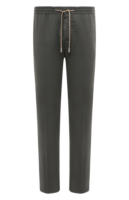 Мужского хлопковые брюки PT TORINO темно-серого цвета, арт. C0ATMGZ40KLT/BB44 | Фото 1