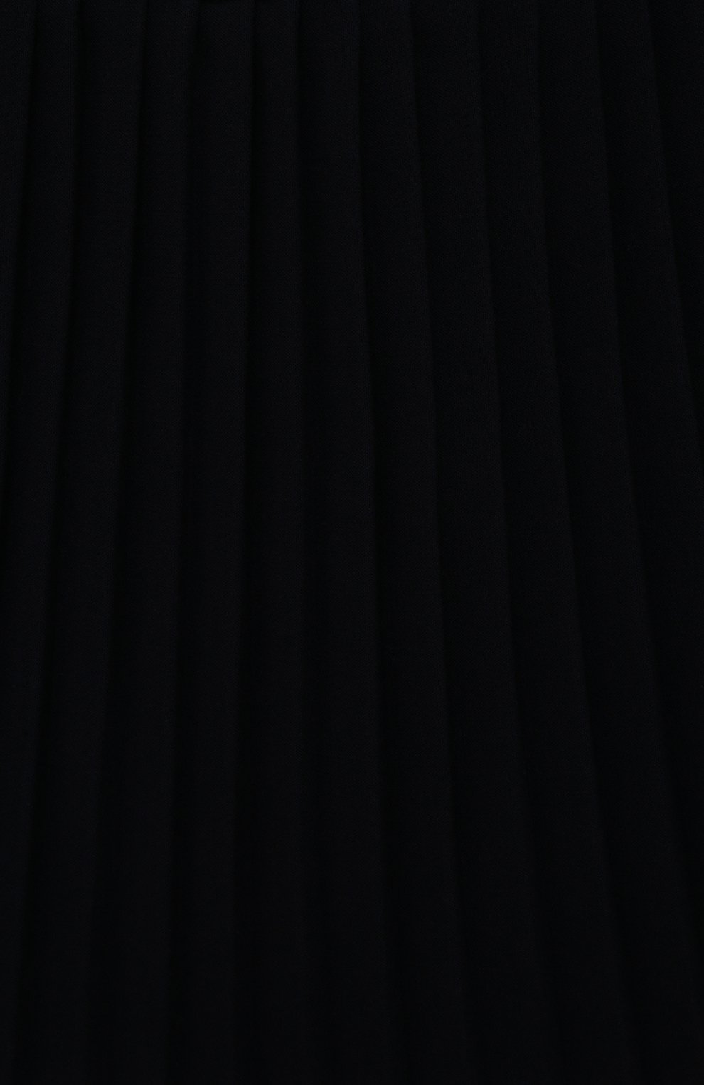 Детская хлопковая юбка ZHANNA & ANNA темно-синего цвета, арт. ZADBW200720-05/1 | Фото 3 (Случай: Повседневный; Региональные ограничения белый список (Axapta Mercury): RU; Материал сплава: Проставлено; Нос: Не простав лено; Материал внешний: Хлопок; Стили: Классический)