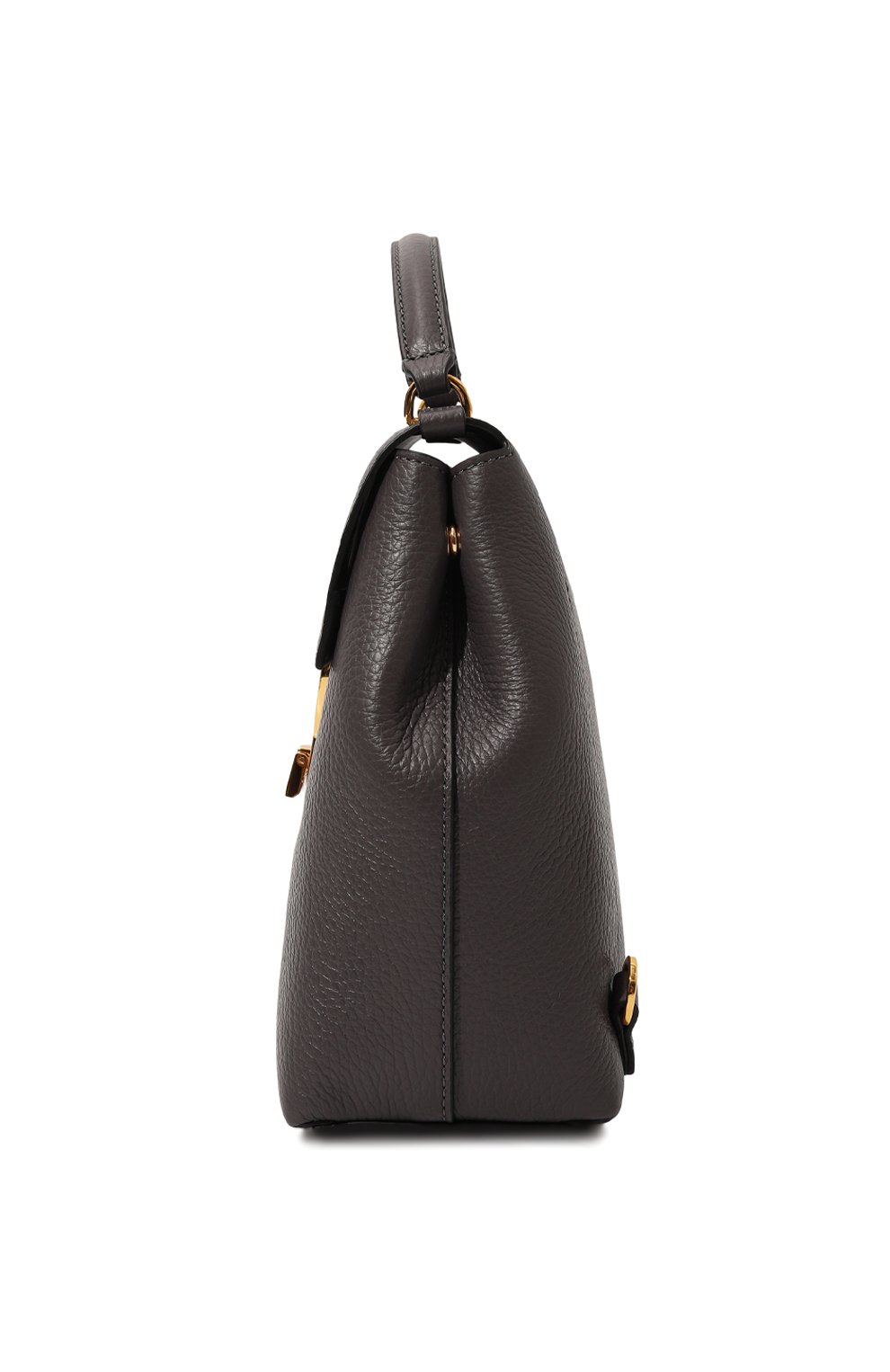 Женский рюкзак arlettis small COCCINELLE серого цвета, арт. E1 MD5 54 01 01 | Фото 4 (Материал: Натуральная кожа; Материал сплава: Проставлено; Размер: mini; Драгоценные камни: Проставлено; Стили: Кэжуэл)