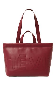 Женская дорожная сумка gena large VIC MATIE бордового цвета, арт. 1B0180T_999B120450 | Фото 6 (Материал: Натуральная кожа; Размер: large)