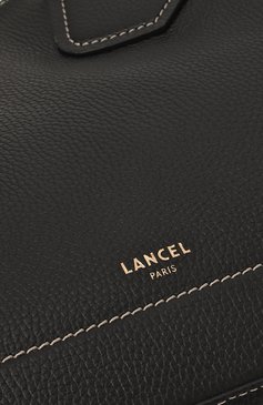 Женская сумка neo izy medium LANCEL черного цвета, арт. A12134 | Фото 3 (Сумки-технические: Сумки top-handle; Размер: medium; Материал: Натуральная кожа)