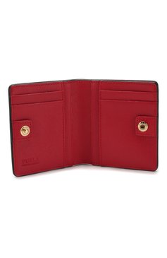 Женский кожаный футляр для кредитных карт san valentino FURLA красного цвета, арт. PCT5/V41 | Фото 3 (Материал: Натуральная кожа)
