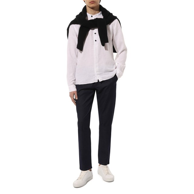 фото Льняная рубашка hannes roether