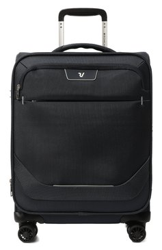 Мужской дорожный чемодан joy small RONCATO темно-синего цвета, арт. 41621323 | Фото 6 (Материал: Текстиль; Размер: large; Ограничения доставки: oversized)