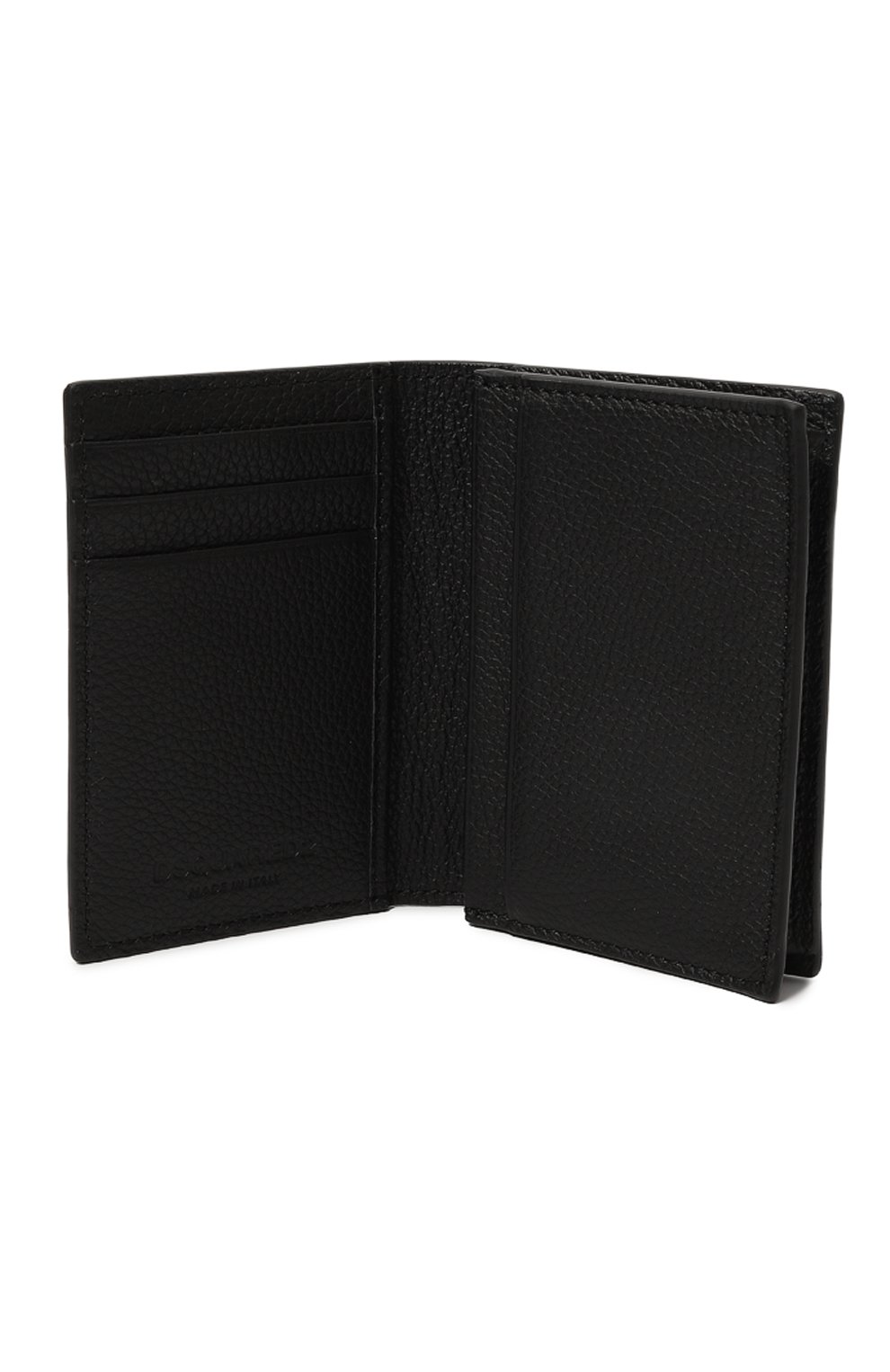 Мужской кожаный футляр для кредитных карт DSQUARED2 черного цвета, арт. CCM0016/25103888 | Фото 3 (Материал: Натуральная кожа; Материал сплава: Проставлено; Нос: Не проставлено)