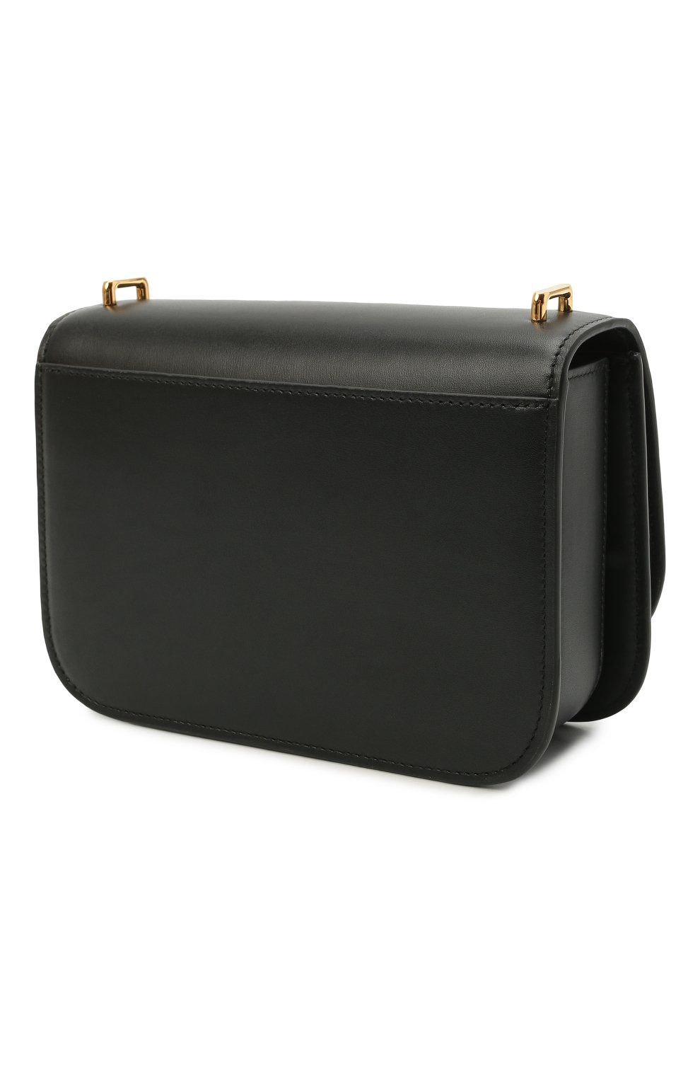 Женская сумка goya small LOEWE черного цвета, арт. A896N09X01 | Фото 2 (Сумки-технические: Сумки через плечо; Материал: Натуральная кожа; Ремень/цепочка: На ремешке; Размер: small)