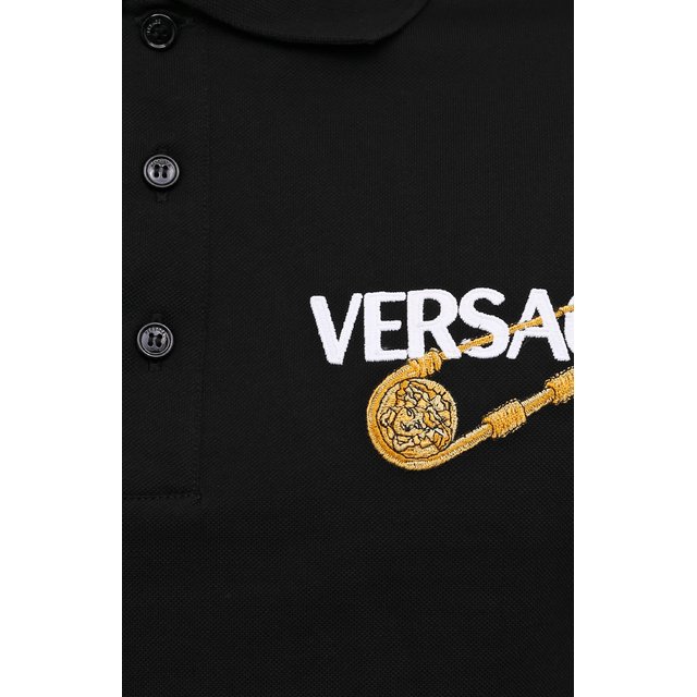 фото Хлопковое поло versace