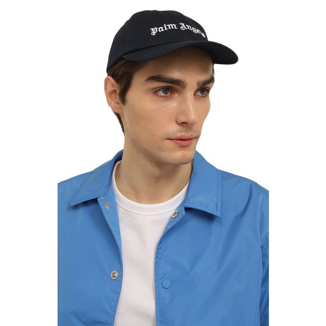 фото Хлопковая бейсболка palm angels
