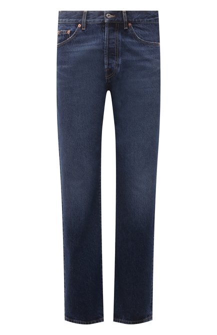 Мужские джинсы VALENTINO темно-синего цвета по цене 67450 руб., арт. WV3DE01T7LE | Фото 1