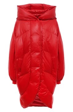 Женская утепленная куртка JACOB LEE красного цвета, арт. WDC01924VM | Фото 1 (Кросс-КТ: Куртка, Утепленный; Рукава: Длинные; Длина (верхняя одежда): До колена; Материал внешний: Синтетический материал; Материал сплава: Проставлено; Стили: Спорт-шик; Драгоценные камни: Проставлено)