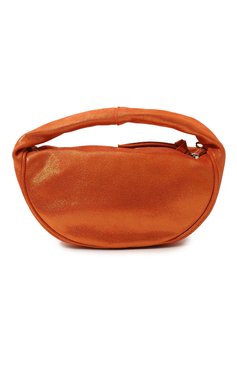 Женская сумка cush BY FAR оранжевого цвета, арт. 23PFBCUSSBUGJLLSMA | Фото 6 (Сумки-технические: Сумки top-handle; Материал сплава: Проставлено; Драгоценные камни: Проставлено; Размер: small)