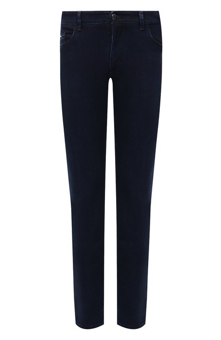 Мужские джинсы ZILLI темно-синего цвета по цене 143500 руб., арт. MCU-00061-SSBC1/S001/AMIS | Фото 1