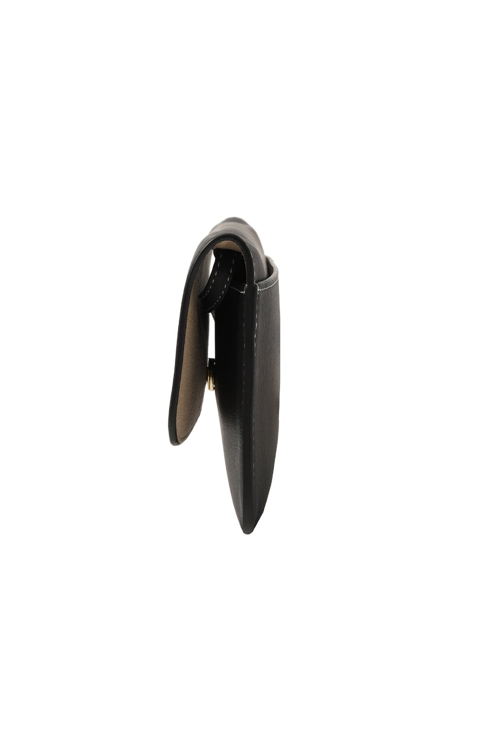 Кожаный футляр anchor для iphone JW ANDERSON черного цвета, арт. AC0230-LA0088 | Фото 4 (Женское Кросс-КТ: Кожа iPhone; Материал: Натуральная кожа)