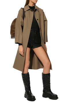 Женские сапоги atelier 03 rose edition VALENTINO черного цвета, арт. WW0S0DC5/CKC | Фото 2 (Подошва: Платформа; Высота голенища: Средние, Высокие; Региональные ограничения белый список (Axapta Mercury): Не проставлено; Материал сплава: Проставлено; Каблук высота: Средний; Каблук тип: Устойчивый; Материал утеплителя: Без утеплителя; Материал внутренний: Текстиль; Материал внешний: Пластик, Резина; Драгоценные камни: Проставлено; Длина стельки: 22,6, 23,3, 24,0, 24,6, 25,3, 26,0, 26,6)