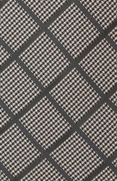 Мужской шелковый галстук CANALI черно-белого цвета, арт. 70/HJ03267 | Фото 4 (Принт: С принтом; Материал: Текстиль, Шелк)