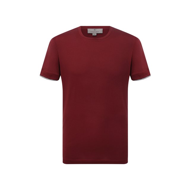 фото Хлопковая футболка canali