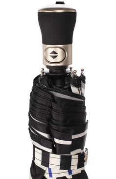 Женский складной зонт DOPPLER черно-белого цвета, арт. 34518 106/58 | Фото 6 (Материал: Текстиль, Синтетический материал)