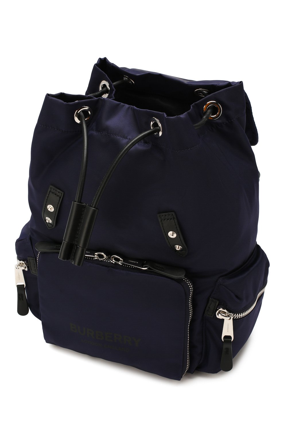 Женский рюкзак rucksack medium BURBERRY синего цвета, арт. 8011619 | Фото 4 (Размер: medium; Статус проверки: Проверено, Проверена категория; Материал: Текстиль)