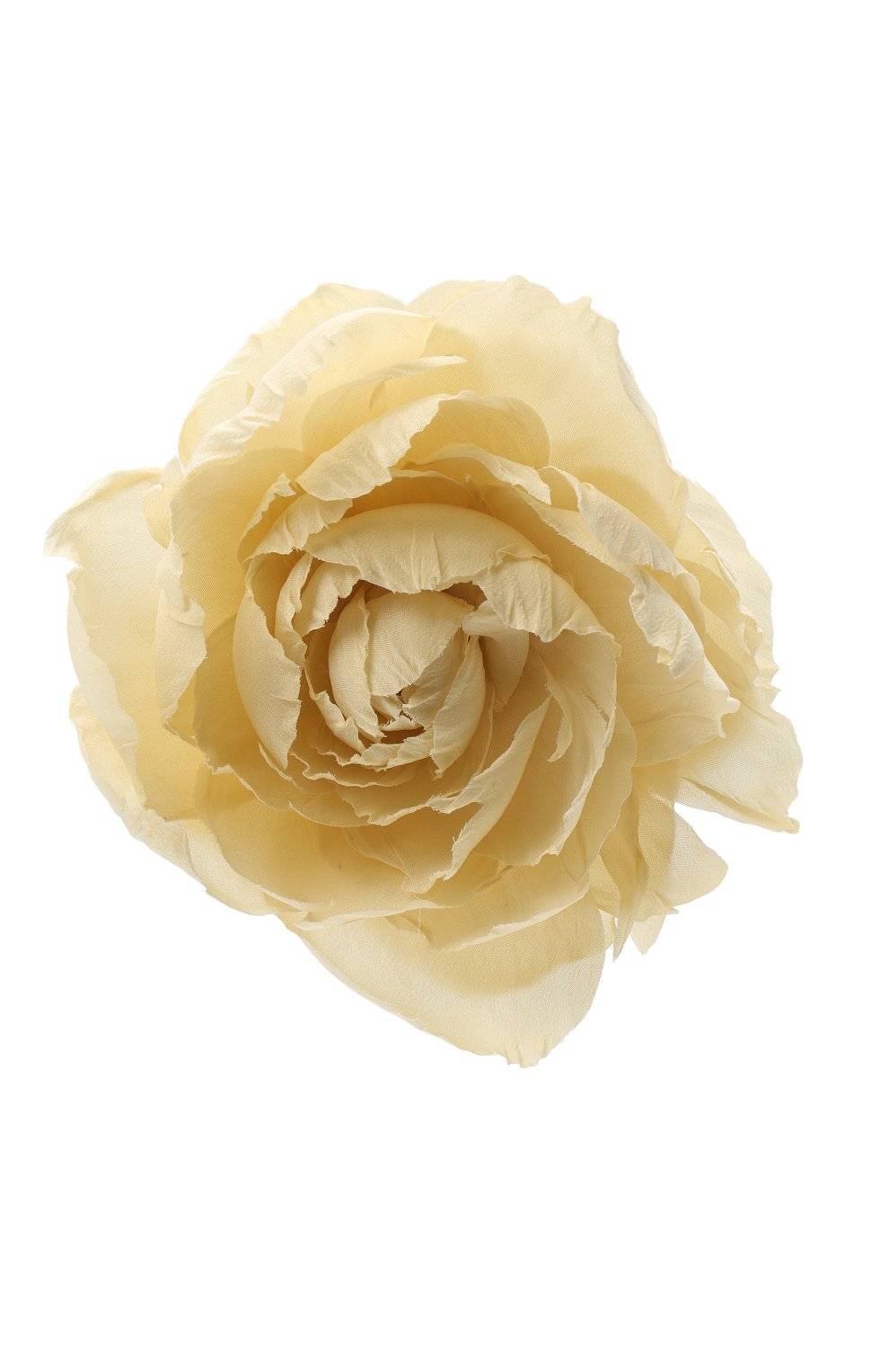 Женская брошь pion FLOWER ME кремвого цвета, арт. PION-NS023010L | Фото 1 (Материал: Текстиль)