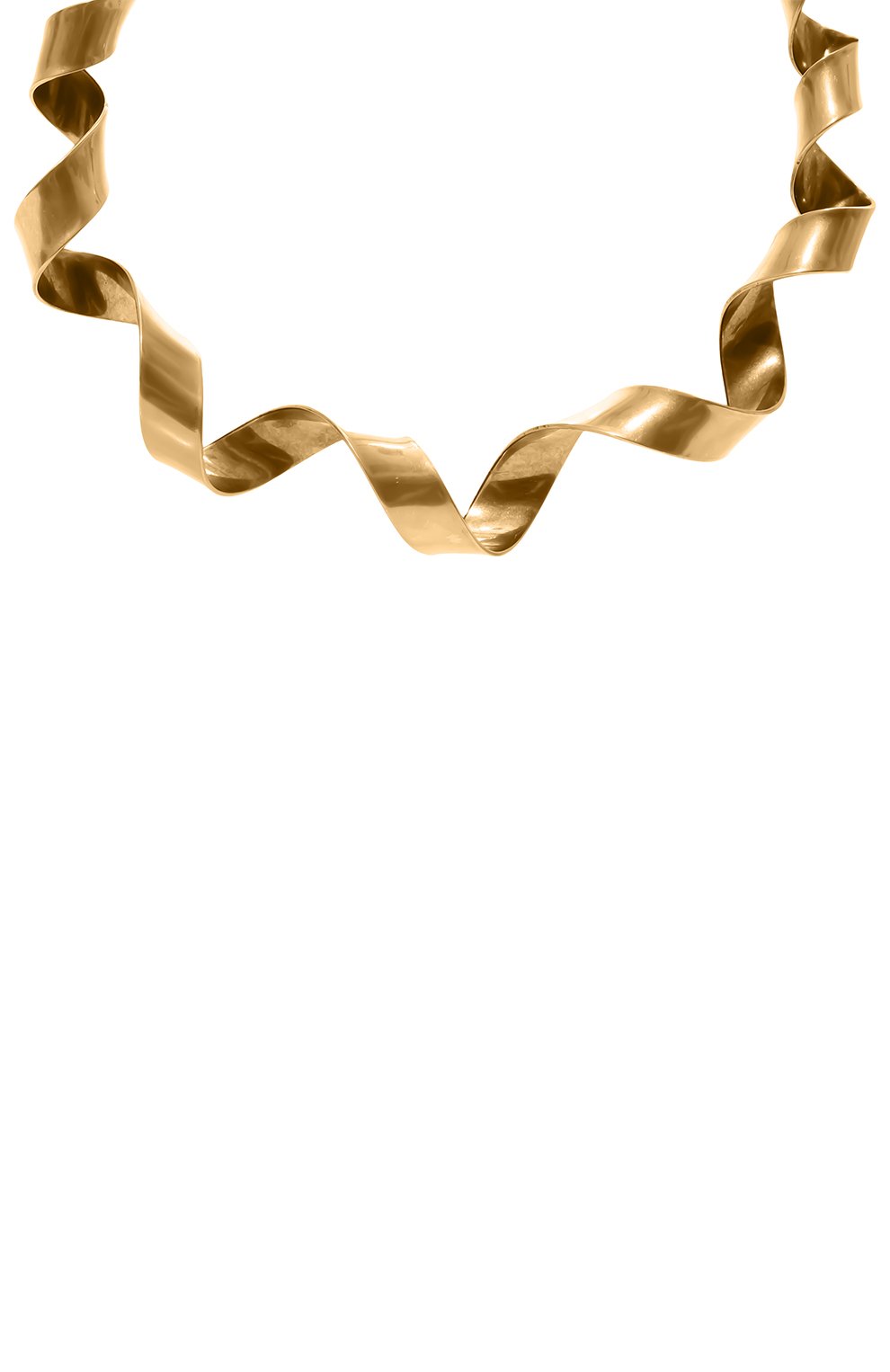 Женское колье DRIES VAN NOTEN золотого цвета, арт. 231-019101-061/G0LD | Фото 3 (Материал: Металл)