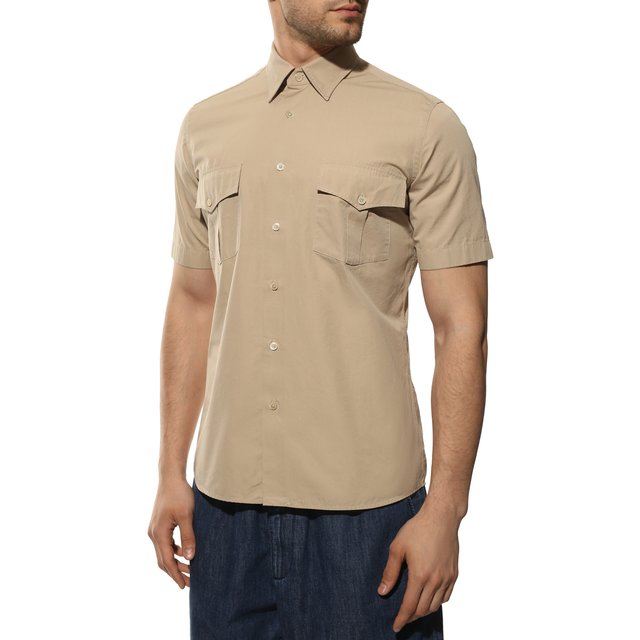 фото Хлопковая рубашка alessandro gherardi