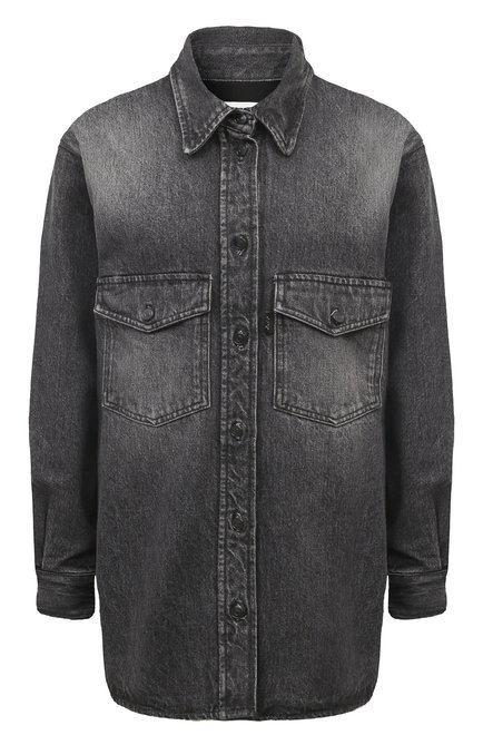 Женская джинсовая куртка HAIKURE темно-серого цвета по цене 0 руб., арт. HEW06065DF118L816S | Фото 1