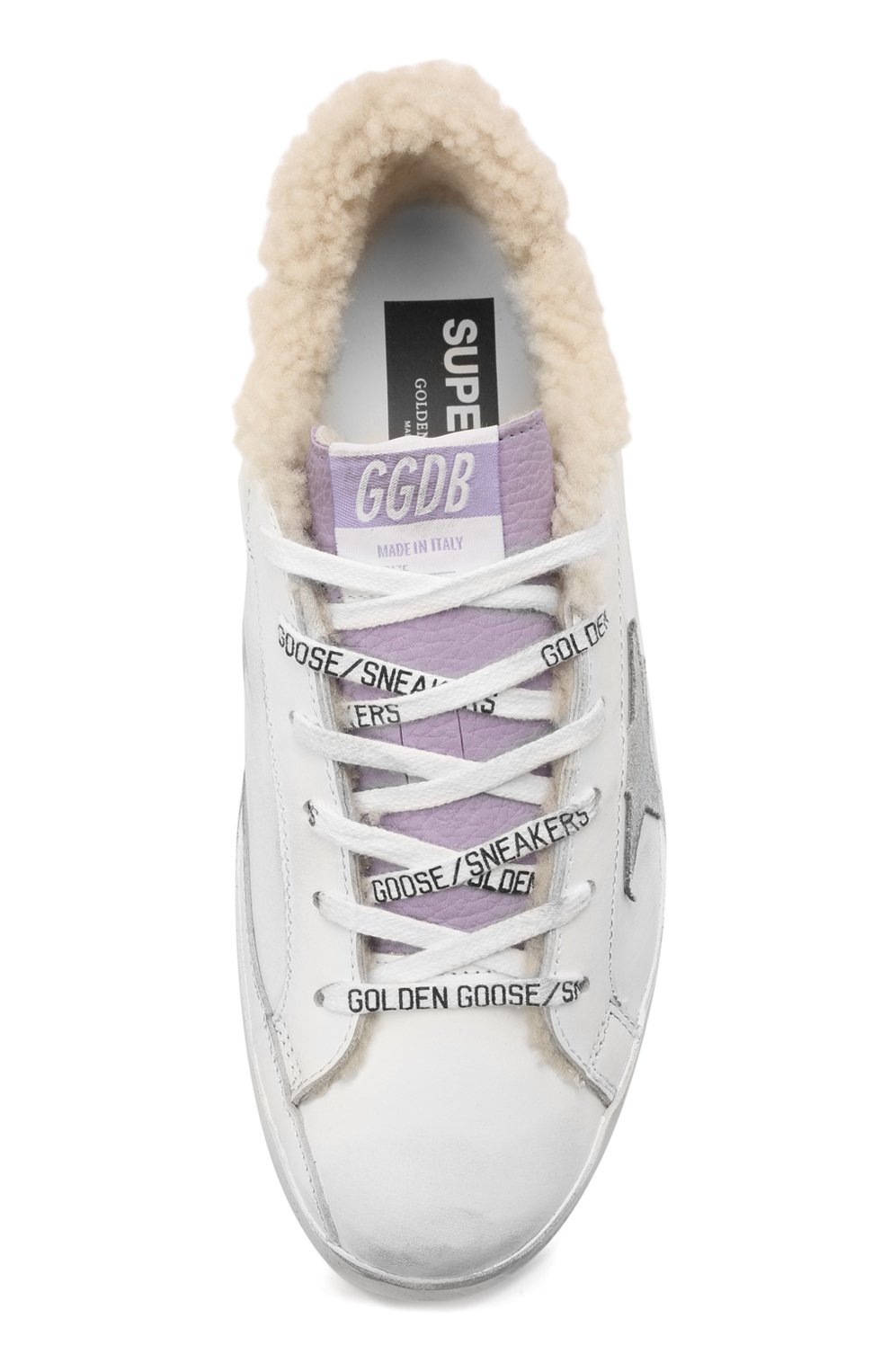 фото Комбинированные кеды superstar golden goose deluxe brand