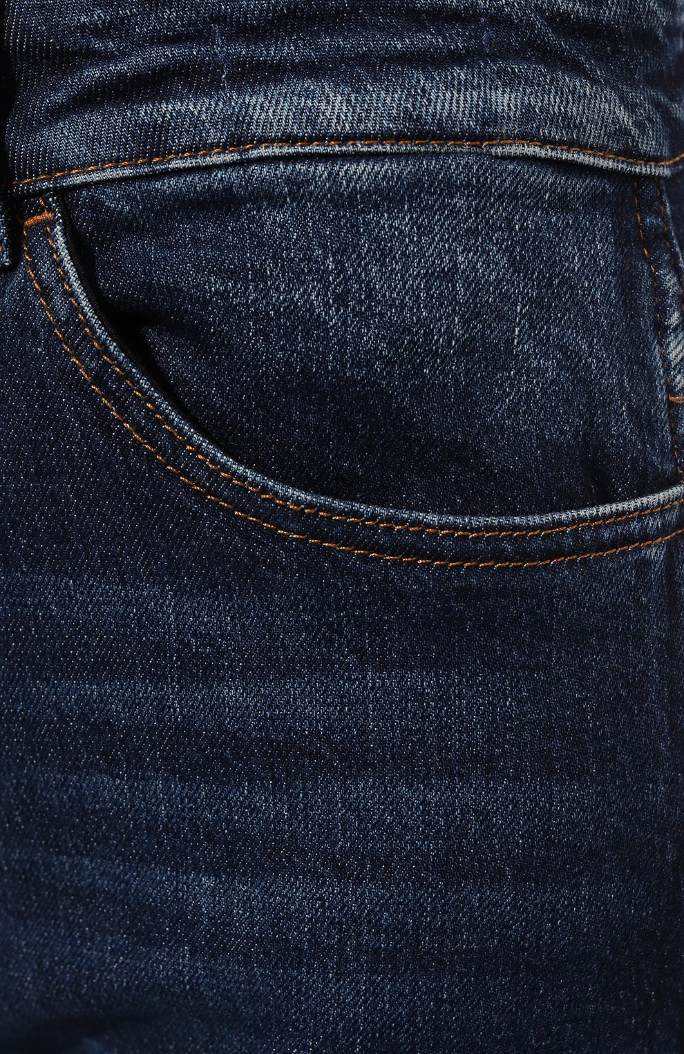 Женские джинсы 3X1 темно-синего цвета, арт. 31-W31017-DC1131/HUDS0N | Фото 5 (Кросс-КТ: Деним; Длина (брюки, джинсы): Стандартные; Материал сплава: Проставлено; Материал внешний: Хлопок, Деним; Силуэт Ж (брюки и джинсы): Слим; Драгоценные камни: Проставлено)