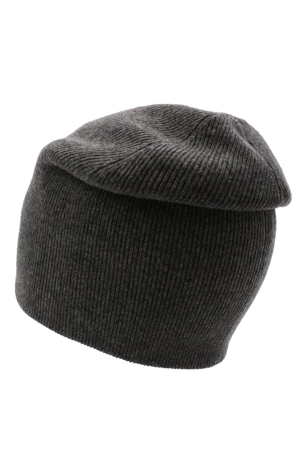 Детского кашемировая шапка BRUNELLO CUCINELLI серого цвета, арт. B22M90000A | Фото 2 (М атериал: Текстиль, Кашемир, Шерсть)