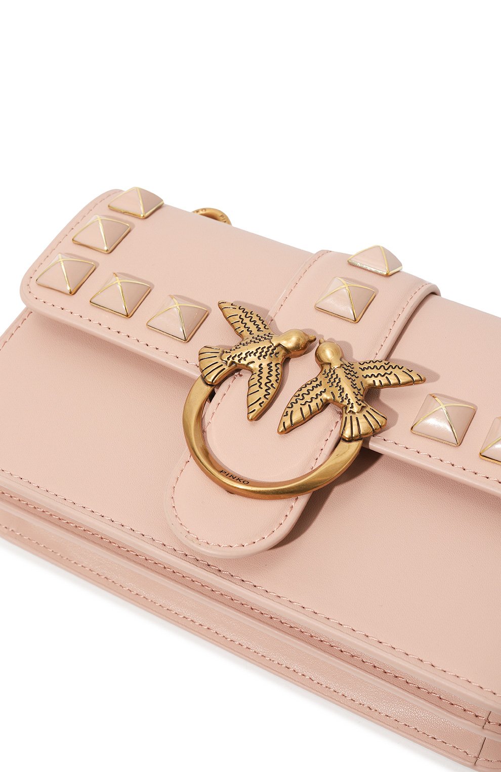 Женская светло-розовая сумка love one mini PINKO купить в интернет ...