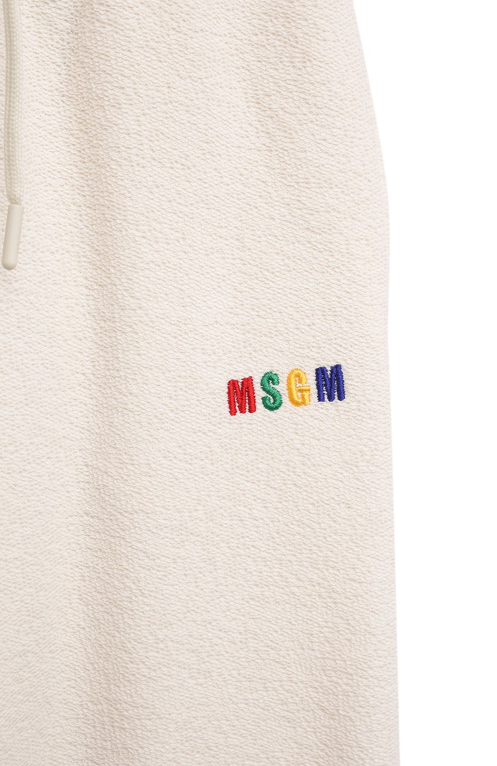 Хлопковые джоггеры MSGM kids MS029341 Фото 3