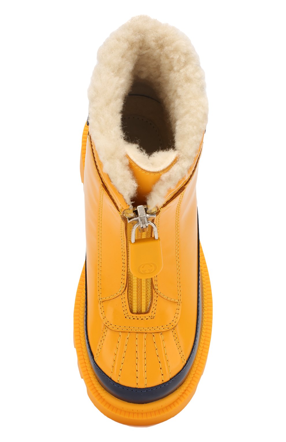 Yellow gucci rain on sale boots