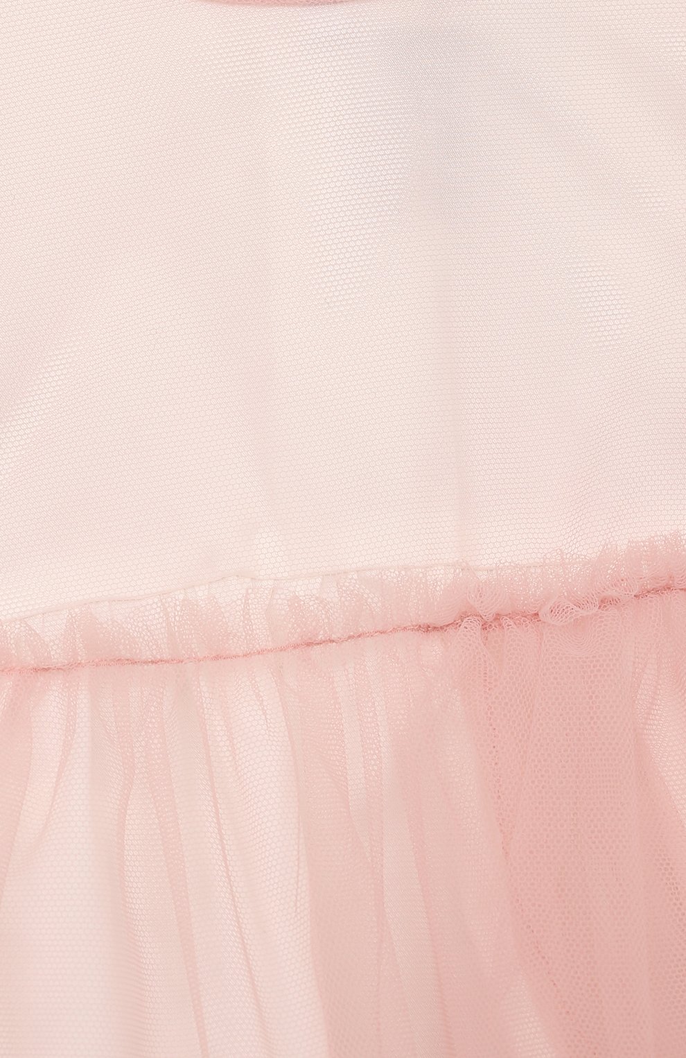 Женский хлопковое платье IL GUFO розового цвета, арт. P22VM674H0018/3M-9M | Фото 3 (Материал внешний: Хлопок)