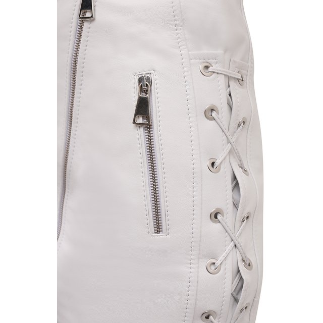 фото Кожаная юбка manokhi