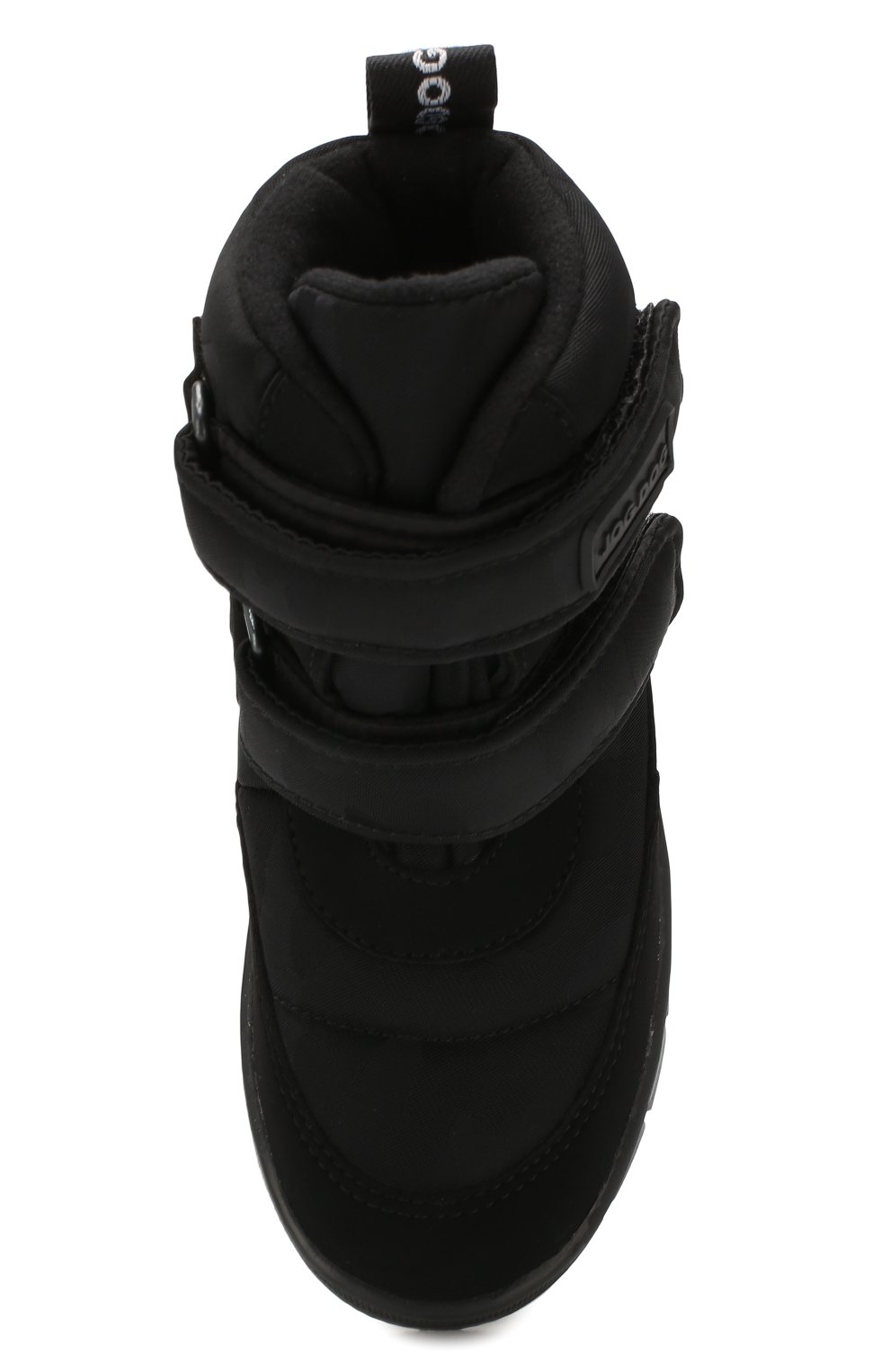 Текстильные ботинки JOG DOG детские черного цвета — купить в интернет