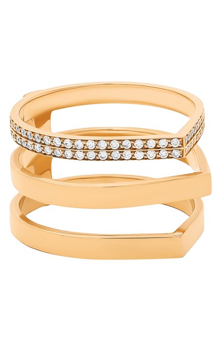 Женские кольцо REPOSSI бесцветного цвета, арт. RG/AF33AP | Фото 1 (Драгоценные камни: Бриллианты; Материал сплава: Розовое золото)