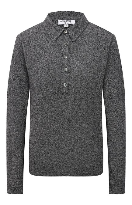 Женский кашемировый пуловер ADDICTED серого цвета по цене 27000 руб., арт. MK921 | Фото 1