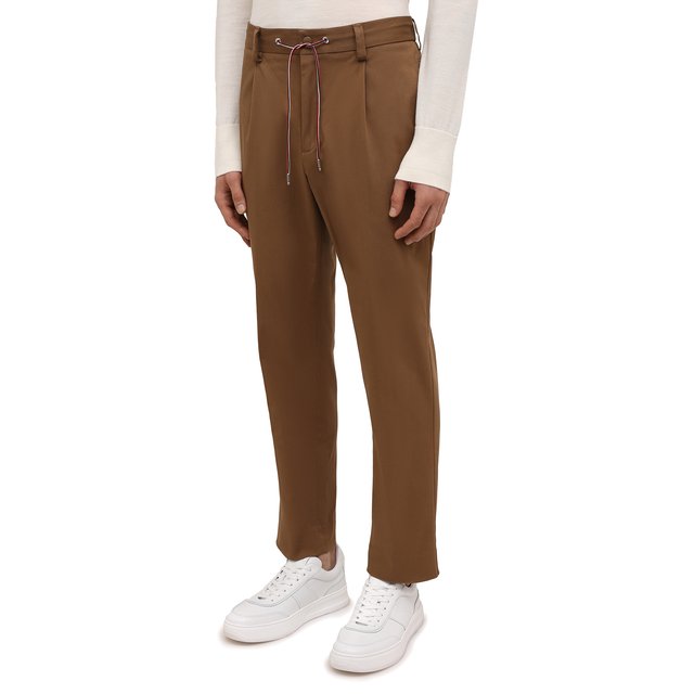 фото Хлопковые брюки moncler