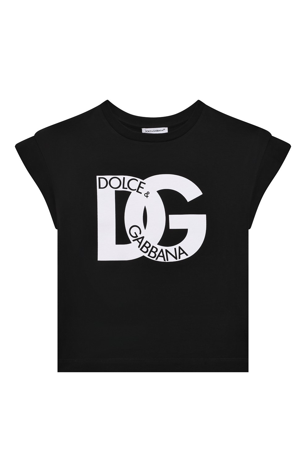 Хлопковая футболка Dolce & Gabbana L5JTID/G7I0E/8-14