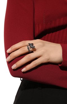 Женское кольцо MIDGARD PARIS серебряного цвета, арт. 5609 | Фото 2