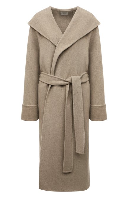 Женское пальто из кашемира и шерсти THE ROW бежевого цвета по цене 488000 руб., арт. 6001W2153 | Фото 1