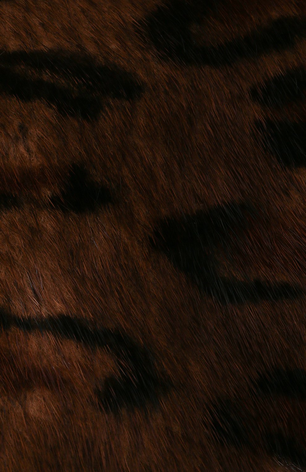 Женская шапка из меха норки FURLAND коричневого цвета, арт. 0062400110026300115 | Фото 4 (Материал: Натуральный мех)