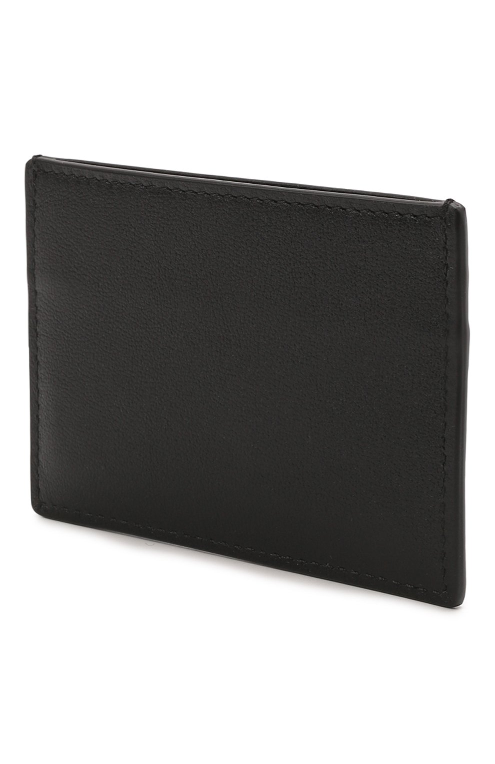 Мужской кожаный футляр для кредитных карт VALENTINO черного цвета, арт. XY2P0448/ZQU | Фото 2 (Материал: Натуральная кожа)
